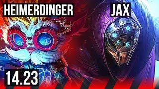 HEIMERDINGER vs JAX (TOP) | KR Diamond | 14.23