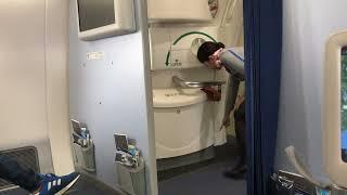 Beautiful Cabin Crew closing ANA BOEING787 Door !! #airplane #airbus