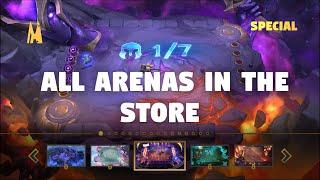 All Arenas In The Store | TFT SET 9