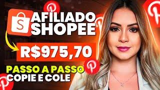 AFILIADO SHOPEE - COMO VENDER NO PINTEREST COMO AFILIADO DA SHOPEE PASSO A PASSO