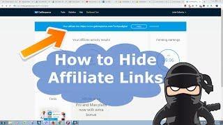 How to hide affiliate links simple and great trick to use!