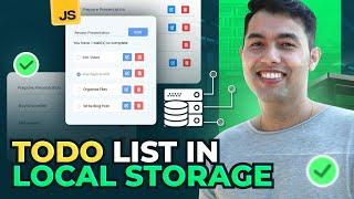 Building a Dynamic To-Do List in Local Storage in Hindi | JavaScript 2024
