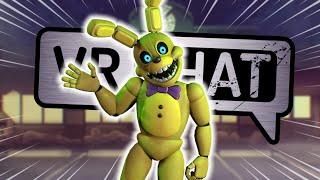 SPRINGBONNIE IS TROLLING EVERYONE IN VRCHAT! | FNAF: Into the Pit   - Funny moments -