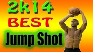 NBA 2k14 Best Jump Shot & Quickest Realease | Make More Threes And Shots From Anywhere