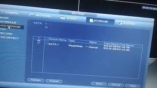 How to format hard disk drive in dahua dvr ,nvr