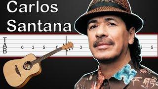 Samba Pa Ti - Carlos Santana Guitar Tabs, Guitar Tutorial