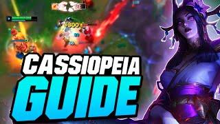 Learn How To Lane Like a Master Player!  Cassiopeia Midlane Guide  Patch 14.3