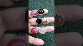 925 sterling silver men rings Gemstone natural Aqeeq Pakistani Handmade Jewelry Maker ️️#shorts