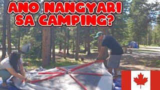 MGA HINDI INAASAHAN SA FIRST TIME CAMPING | BUHAY CANADA  | BECK & CAI