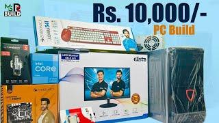 10,000/- Rs Intel i5 PC Build| PC Setup Complete Guide🪛| Full Pc Build Under Rs 10000#mspcbuild