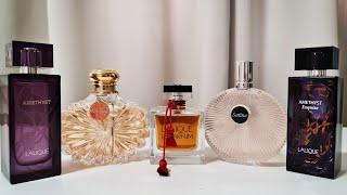 |LALIQUE PERFUME COLLECTION | REVIEW - Satine, Amethyst, Soleil & more