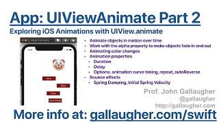 New Ch  4 3 UIViewAnimate Part 2   Animating with UIView animate