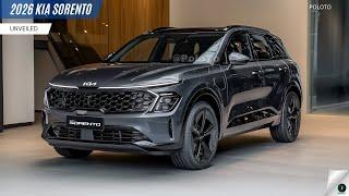 2025 Kia Sorento обнародовал - внедорожник среднего размера с доступным двигателем!