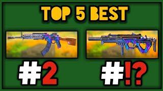 TOP 5 BEST GUNS/GUNSMITH LOADOUTS in COD MOBILE SEASON 9 | CODM BEST WEAPONS