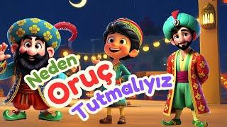 NEDEN ORUÇ TUTMALIYIZ ÇOCUKLAR İÇİN RAMAZAN HİKAYESİ. HACİVAT VE KARAGÖZ ANLATIYOR.