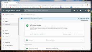 Cara Mengetahui Apakah Blog Sudah Terindex Google di Blogger