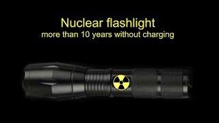 Free energy. DIY Nuclear tritium LED flashlight