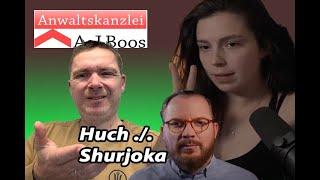 Wieder Tobias Huch gegen Shurjoka. News vom LG Hamburg. Eilverfahren gewonnen.