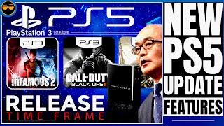 PLAYSTATION 5 - NEW PS5 UI UPDATE FEATURES! / NEW PS3 ON PS5 BACKWARDS COMPATIBILITY RELEASE TIME!?…