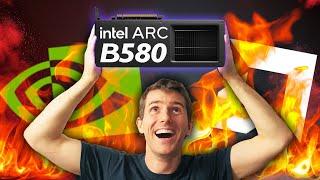 THE ARC B580 IS ACTUALLY GREAT & AFFORDABLE