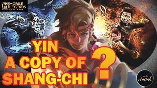 4 reasons why Yin is similar to Shang Chi | New hero Yin Mobile Legends | MLBB New Hero update 2022