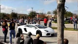 2012 Lamborghini Aventador LP700-4 at Cars and Coffee in Houston