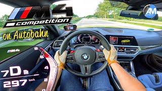 BMW M4 Competition | 0-300 km/h on unlimited Autobahn | by Automann in 4K