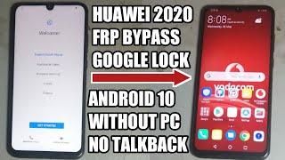 ALL HUAWEI 2020 April Frp Unlock\/Bypass Google Account Lock Android 10 EMUI 10 / Without PC