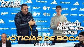 NOTICIAS DE BOCA HOY Riquelme presento un NUEVO REFUERZO y van por mas en el Mercado de Pases