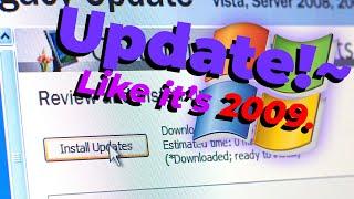 Updating Windows XP AND 2000 In 2022 With Ease! (feat. Legacy Update) | WGEX