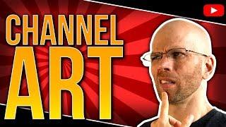 YouTube Channel Art Template Free | Crazy YouTube Channel Art Done Easy