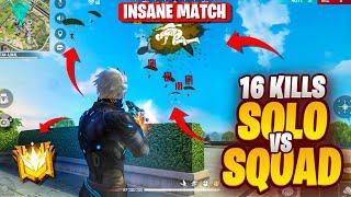 I Became Old Raistar In Ranked Solo Vs Squad Heroic Lobby  What Happened Next?  FreeFire Malayalam
