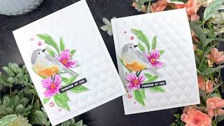 EASY Distress Ink Watercolor Die Cuts