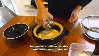 Chicken Ginger Rice - Japanese & Donabe Cooking