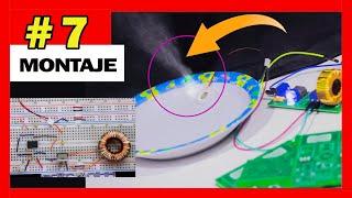 mi primer montaje en protoboard de un humidificador de agua o esencias con lm555 astable | @PCBWay