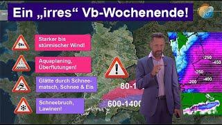 "Irres" Vb-Wochenende mit Sturm, Starkregen & Schnee! Bald wärmer. Wettervorhersage 13.-20.09.2024.