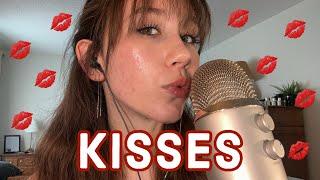ASMR | Kisses & Wet Mouth Sounds 