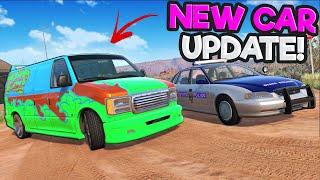 NEW UPDATE! A-Team Van, Police Car, and MISSIONS?! (BeamNG Drive)