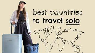 Where to travel alone for the FIRST TIME (8 best countries) 