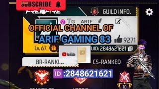 ARIF GAMING 83 's broadcast