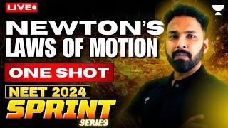 Newton's Laws of Motion | Part 1 | Sprint Series for NEET 2024 | Anupam Upadhyay