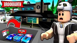 BROOKHAVEN'DA POLİSLERİN MİLYONLUK GİZLİ ÜSSÜNÜ KEŞFETTİM!! - Roblox