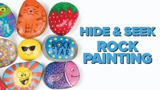 Hide & Seek Rock Painting by Creativity for Kids