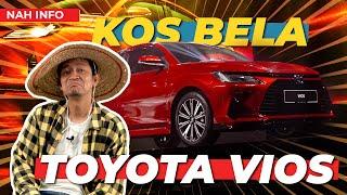 TOYOTA VIOS KERETA KALIS ROSAK, SENANG JAGA