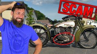 Did I just Lose $13,000 Buying a Fake Harley Motorcycle?