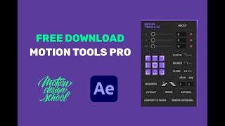 Motion Tools Pro extension Free download