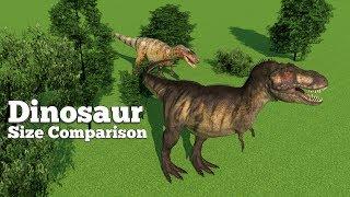 Dinosaur Size Comparison 3D - PREHISTORIC LIFE