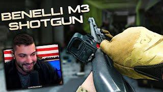 Lvndmark tries the BENELLI M3 Shotgun! - Escape From Tarkov