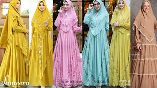 KOLEKSI BUSANA MUSLIMAH TERBARU//GAMIS SYARI TERBARU 2021-2022