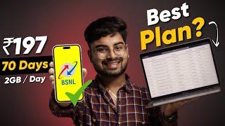 BSNL Recharge Plan 2024 | Rs 197 with 70 Days & 2GB/Day Plan Details